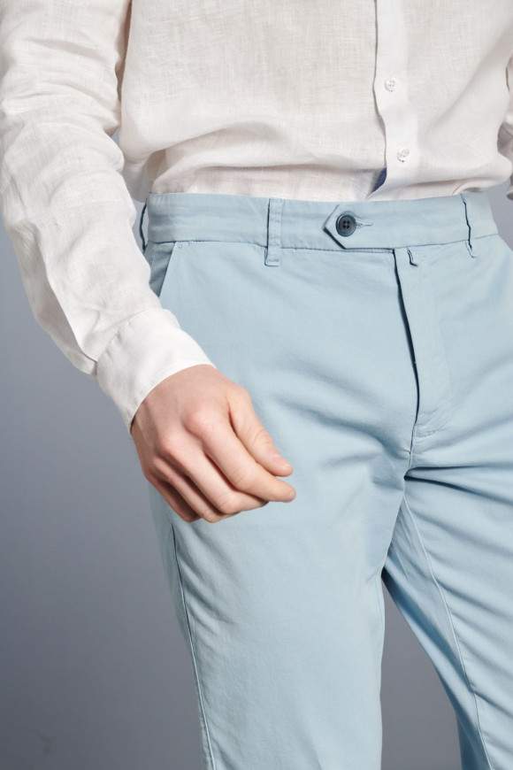 Achat Pantalon Capri Bleu