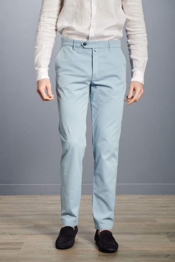 Achat Pantalon Capri Bleu