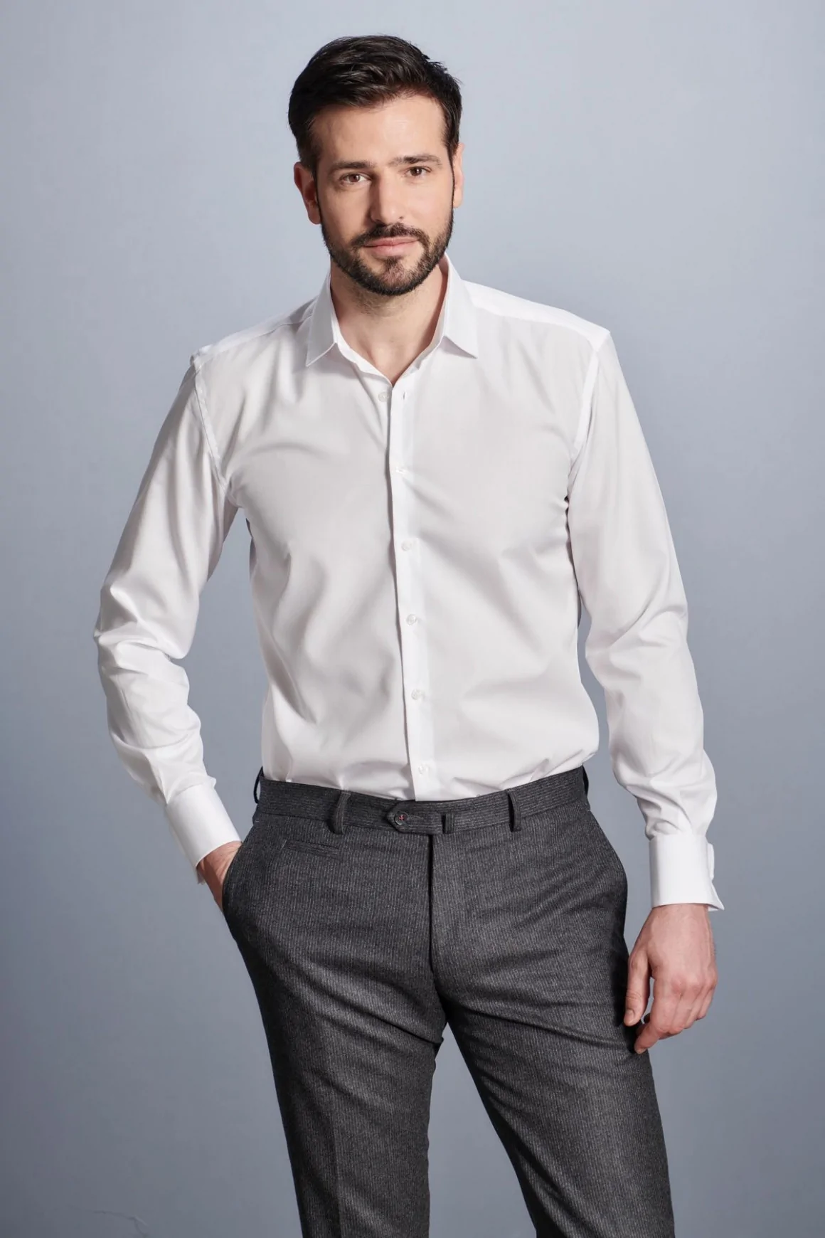 Achat Chemise ALABAMA Col Tokyo poignets mousquetaires