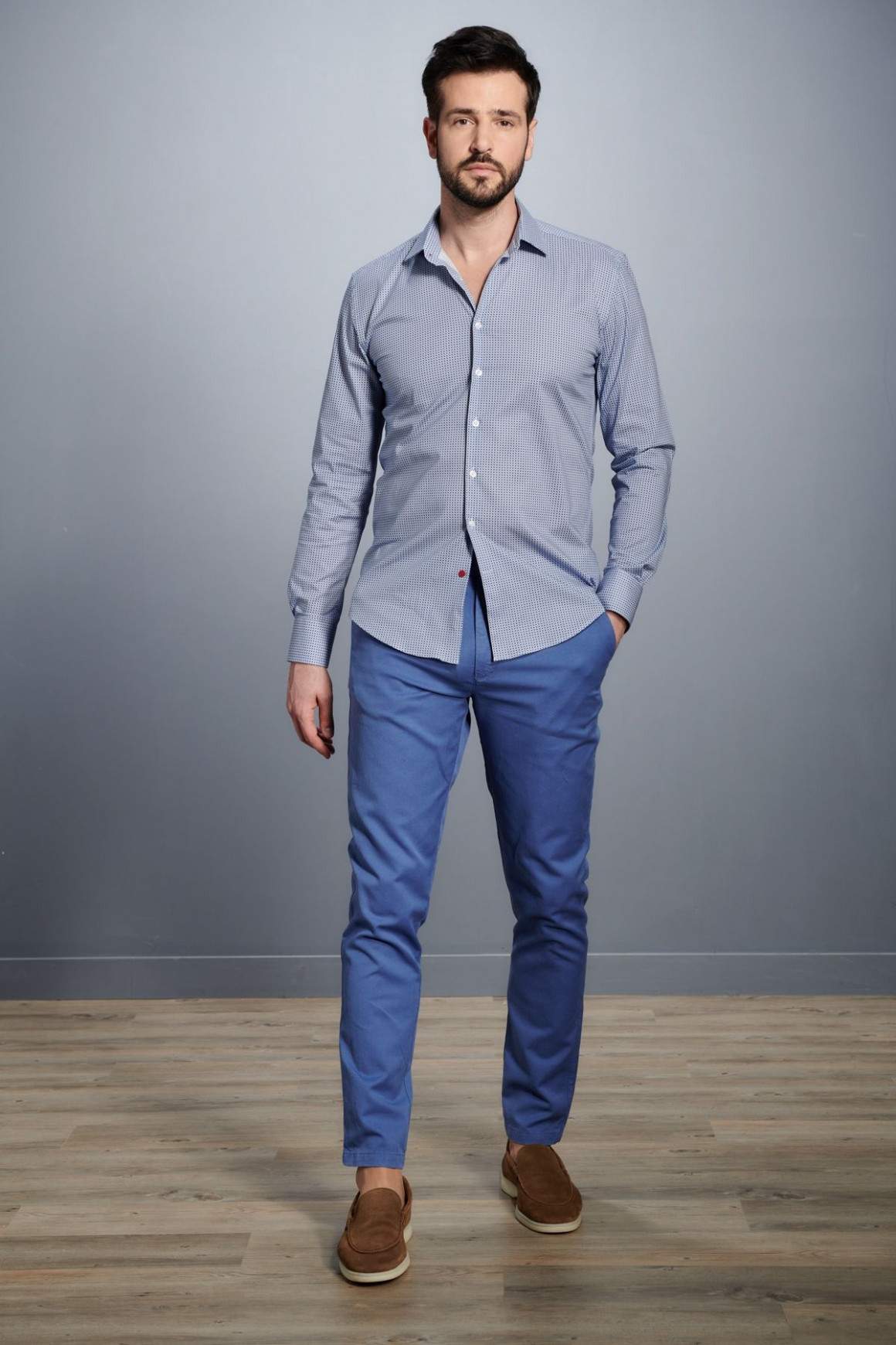 Achat Chemise Micro Carreaux