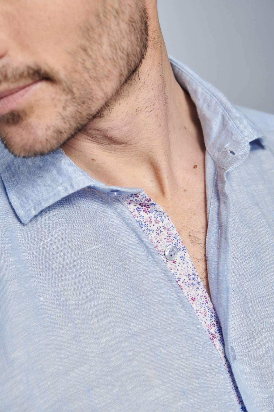 Chemise White Shirt Bleu Ciel — Col 38/39 | 100% Coton Regular Fit | Neuf Avec Étiquette