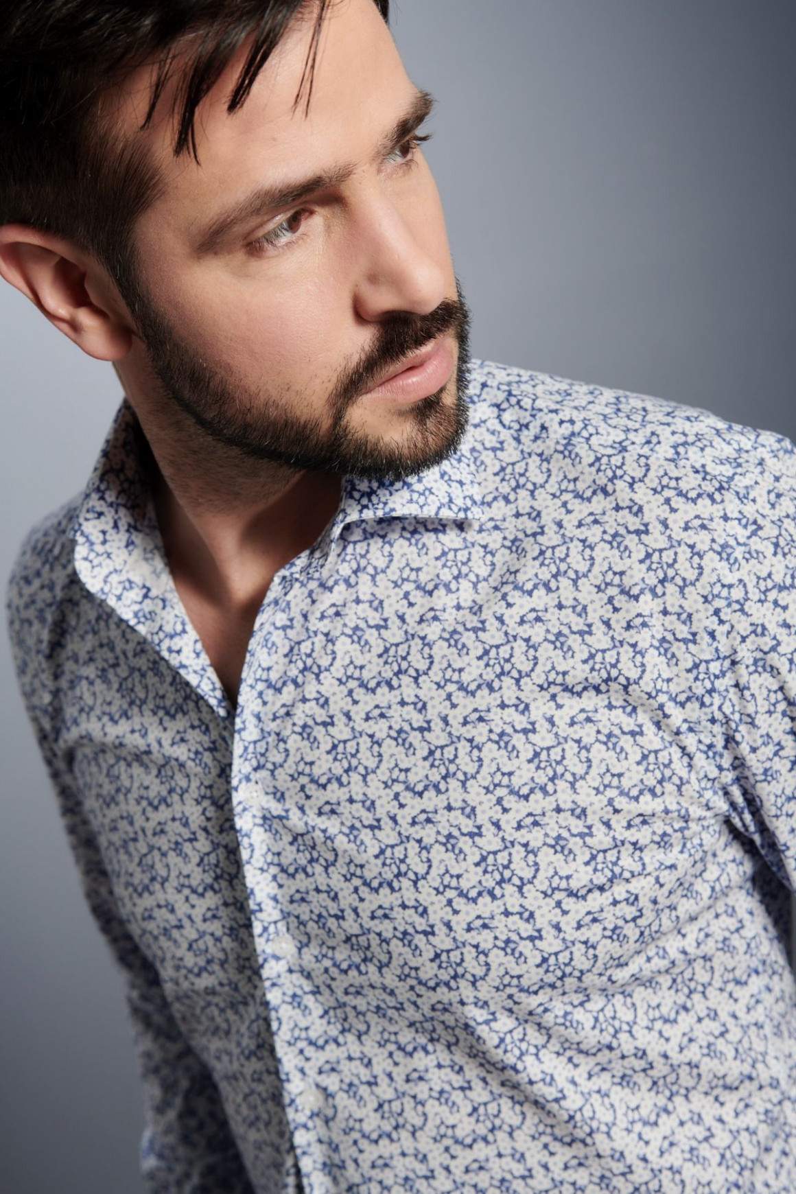 Achat Chemise Marguerites Bleues