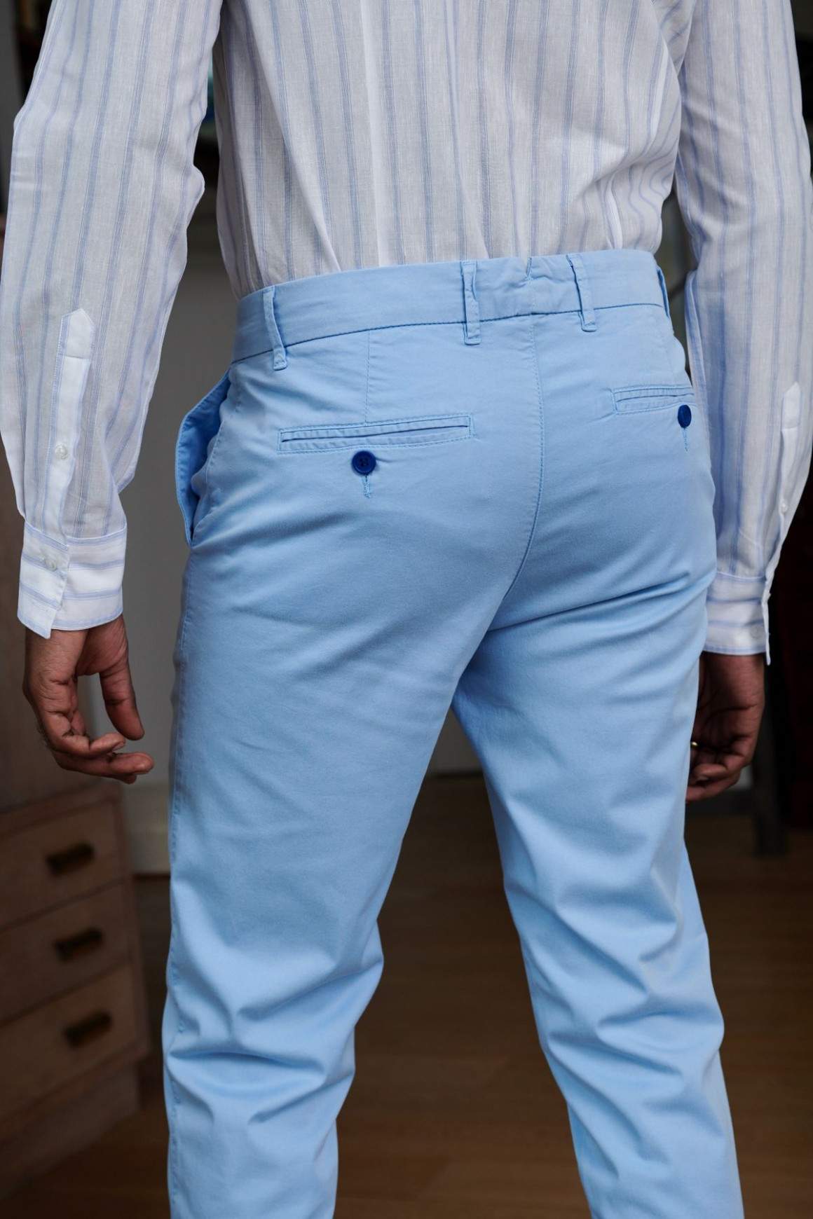 Achat Pantalon Riviera Bleu ciel