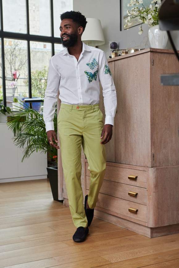 Achat Pantalon Riviera Vert