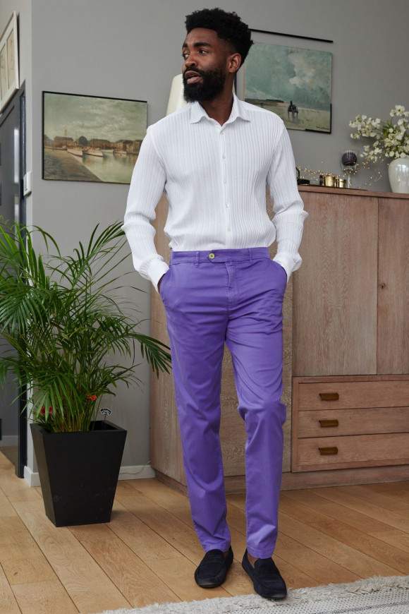 Achat Pantalon Riviera Violet