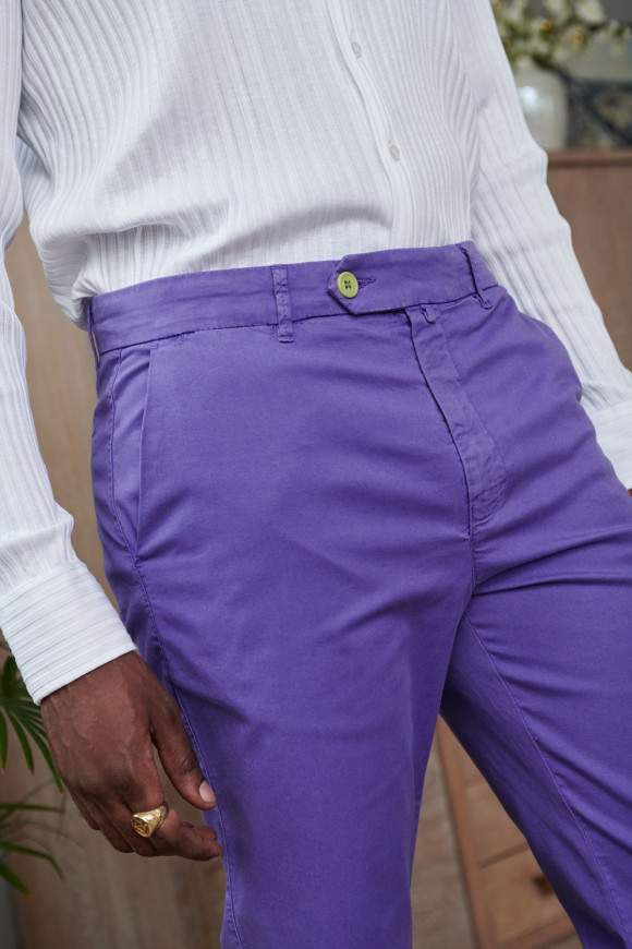 Achat Pantalon Riviera Violet