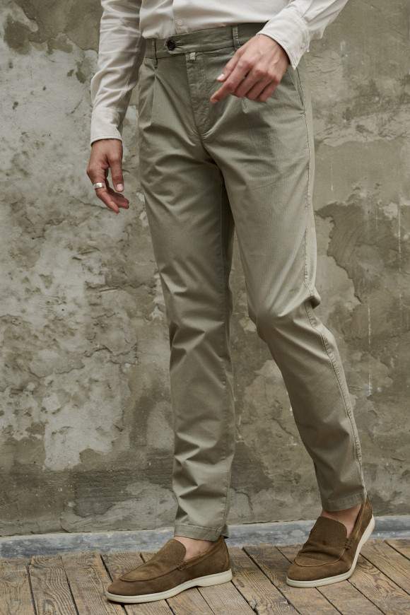 Achat Pantalon Capri Taupe