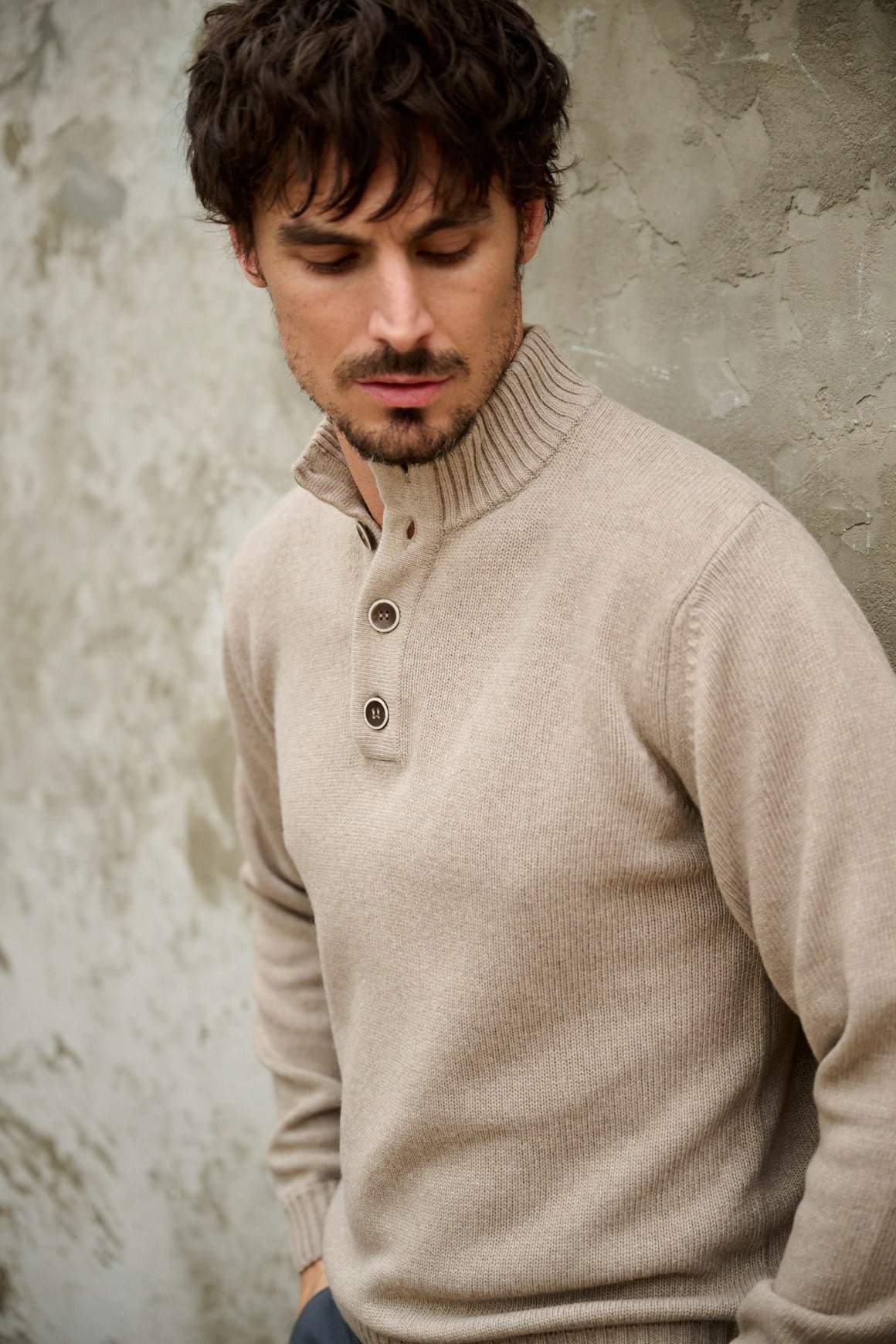 Achat Pull Arno Beige