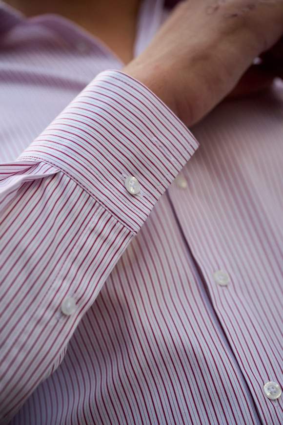 Achat Chemise Rayures Rouges