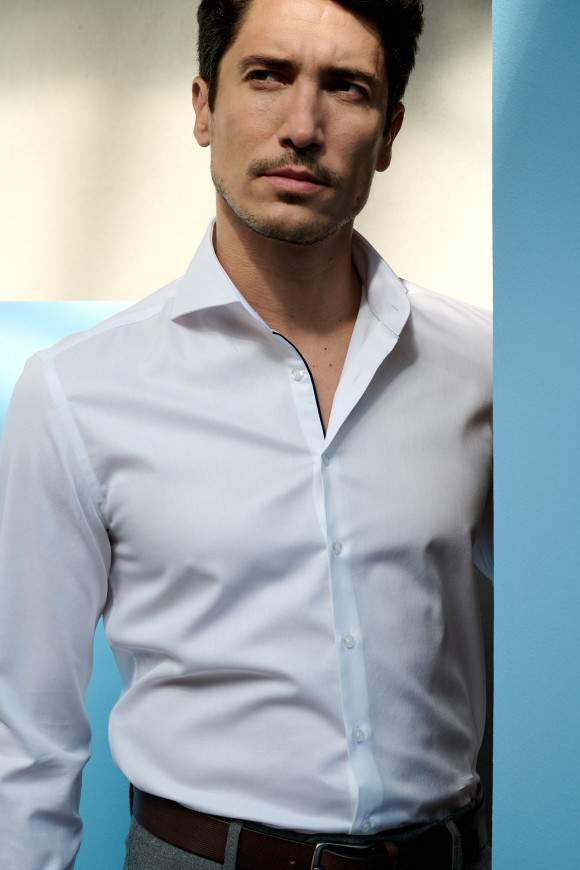 Achat Chemise Casual Ligne Bleue