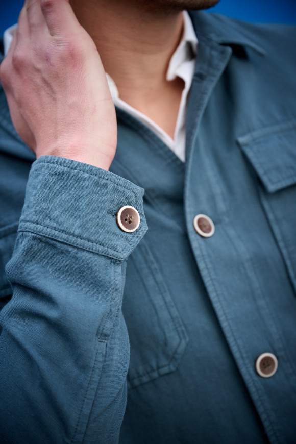 Achat Veste BRAD Gris-Bleu
