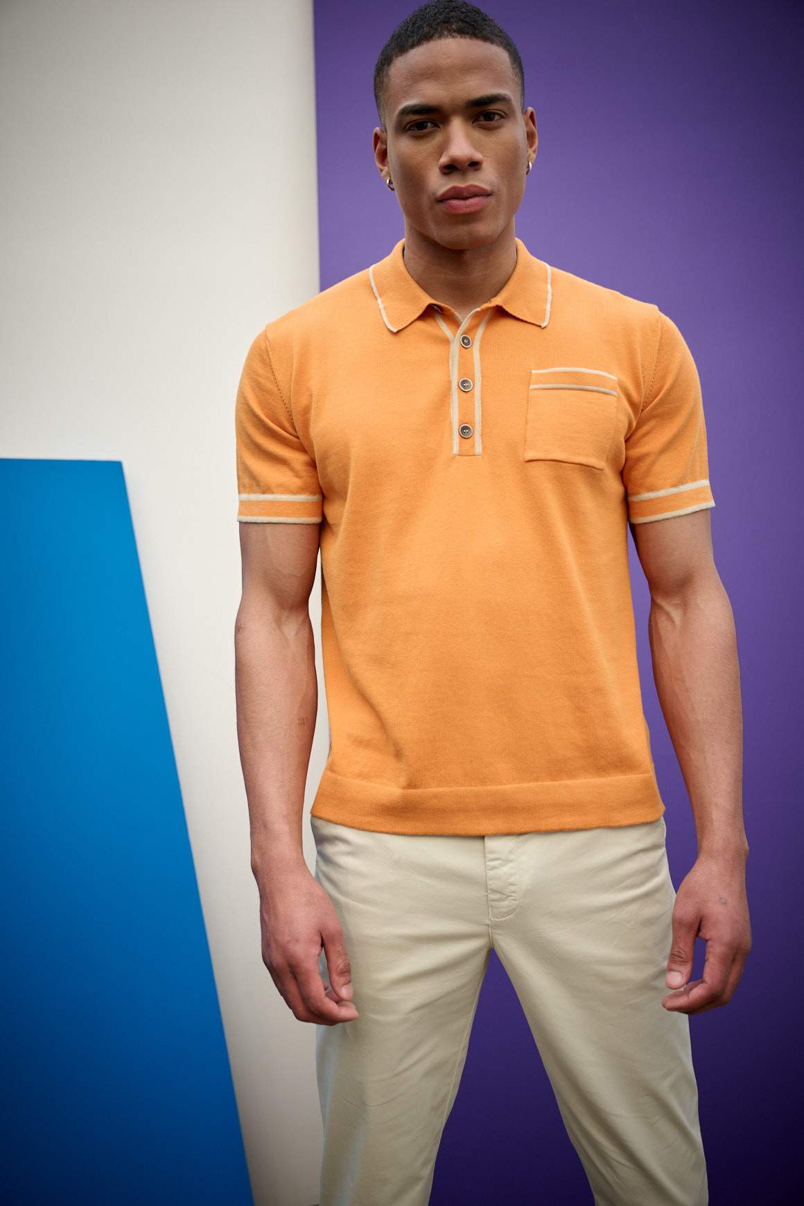 Achat Polo STEFANO Orange