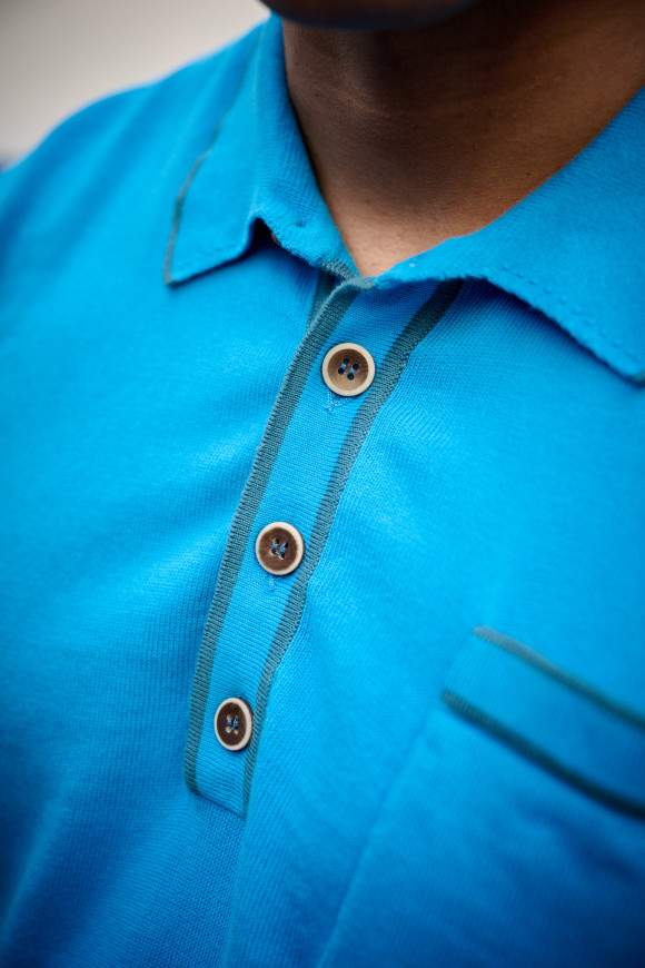 Achat Polo STEFANO Turquoise