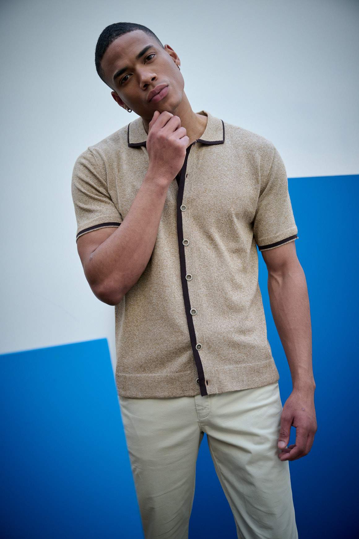 Achat Polo ALLAN Beige