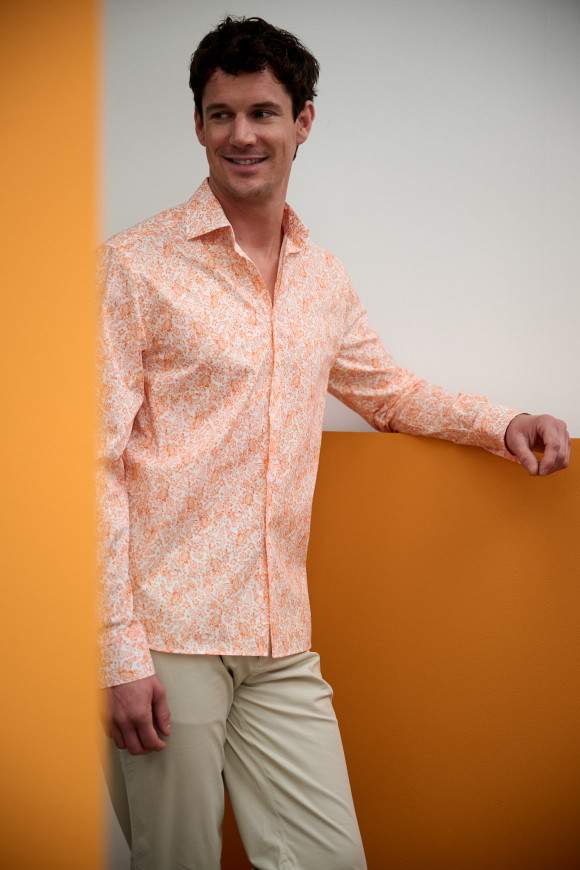 Achat Chemise POESY ORANGE