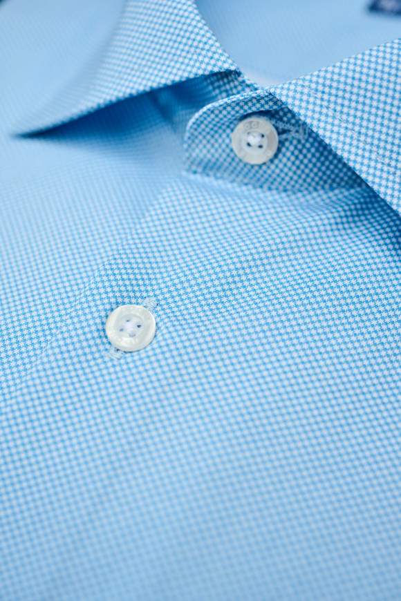 Achat Chemise Classique Bleu Azur