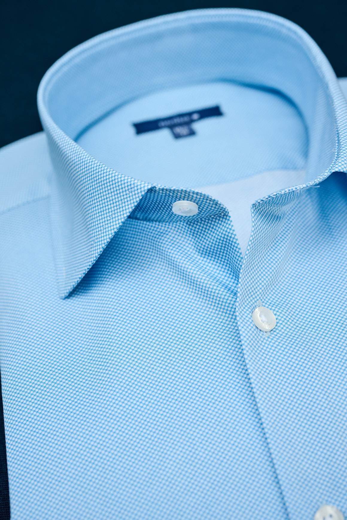 Achat Chemise Classique Bleu Azur