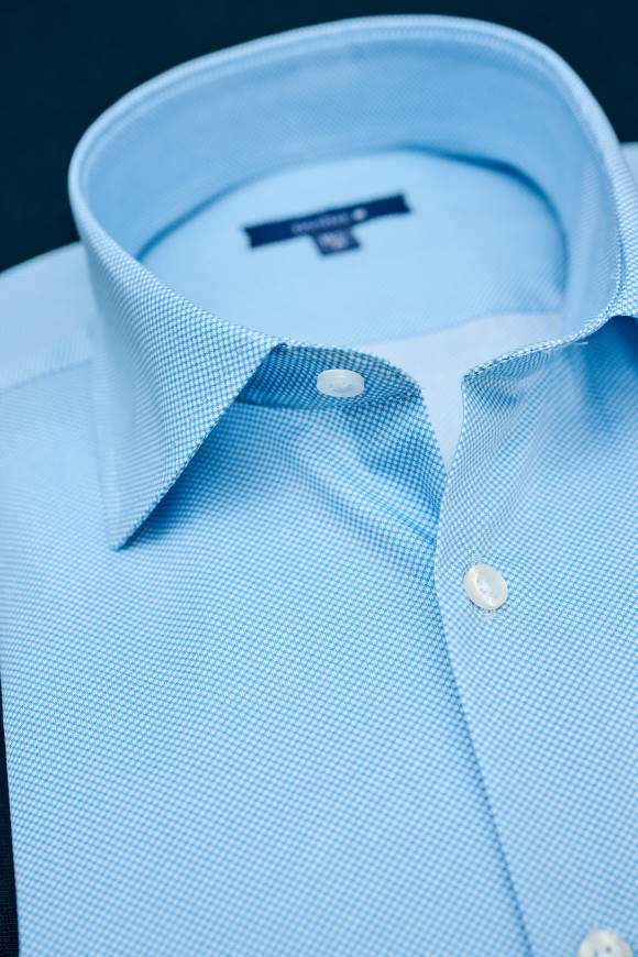 Achat Chemise Classique Bleu Azur