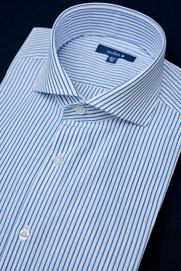 Achat Chemise Rayures Bleues