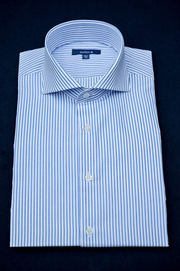 Achat Chemise Rayures Bleues