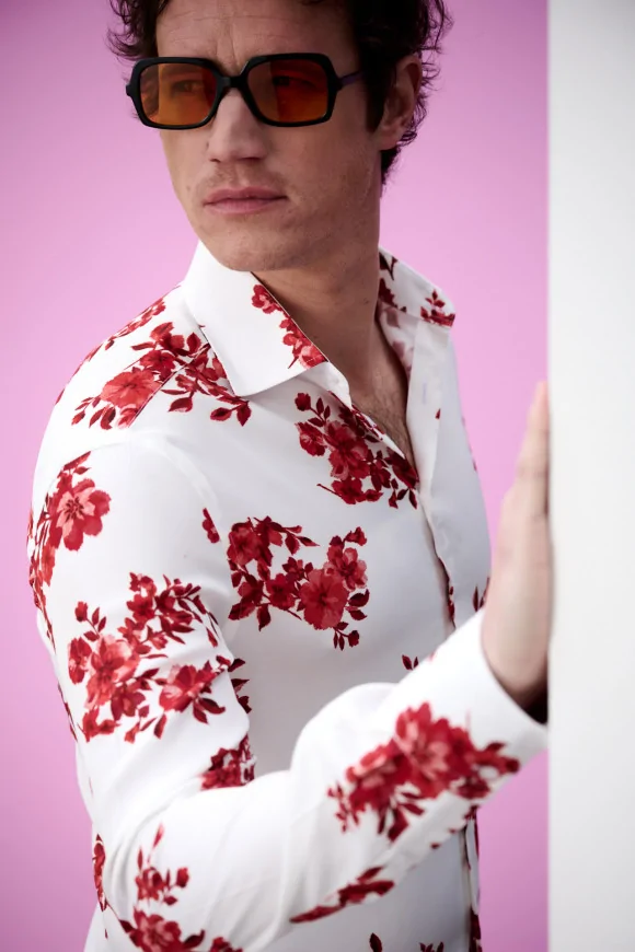 Achat Chemise RED FLOWERS