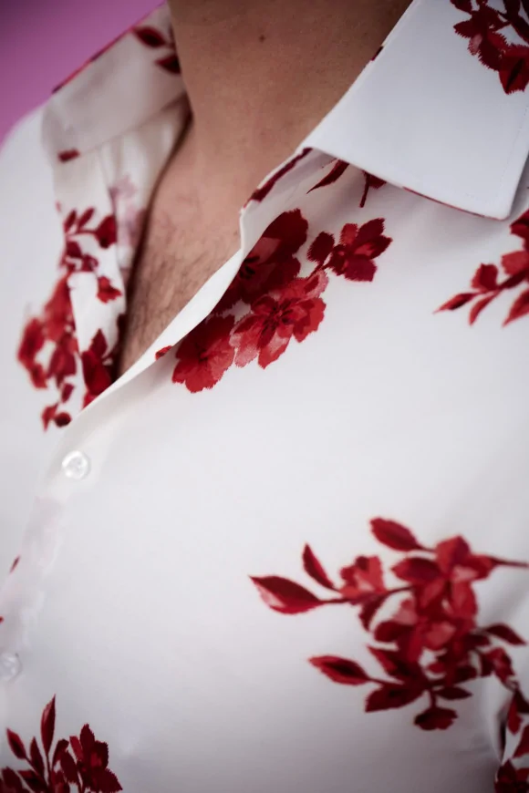 Achat Chemise RED FLOWERS