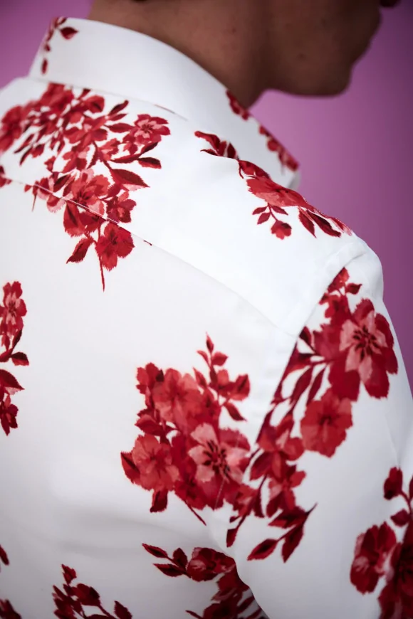 Achat Chemise RED FLOWERS