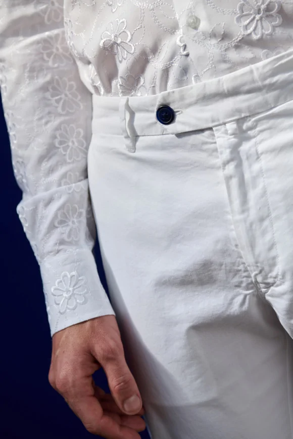 Achat Pantalon RIVIERA Blanc