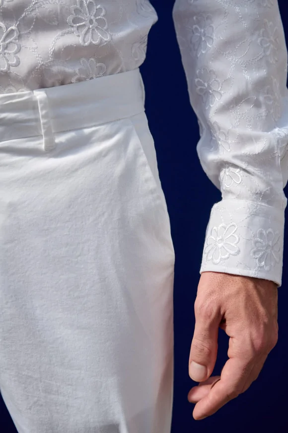 Achat Pantalon RIVIERA Blanc