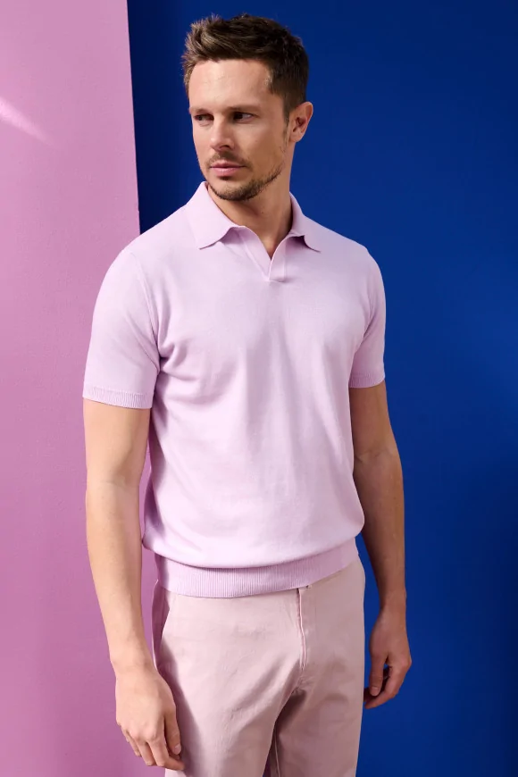Achat Polo RIVA Rose Orchidée