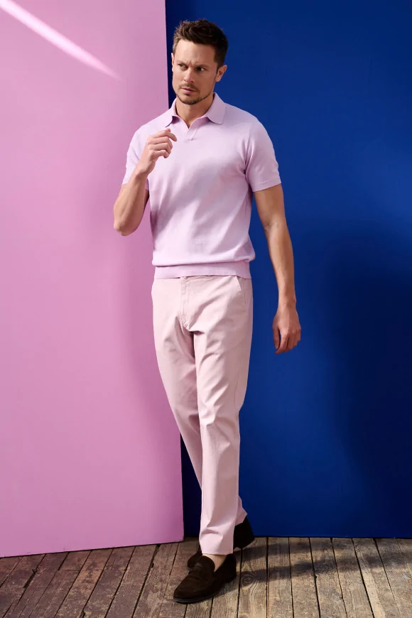 Achat Polo RIVA Rose Orchidée