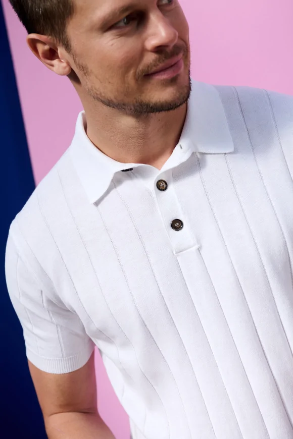 Achat Polo LEON Blanc