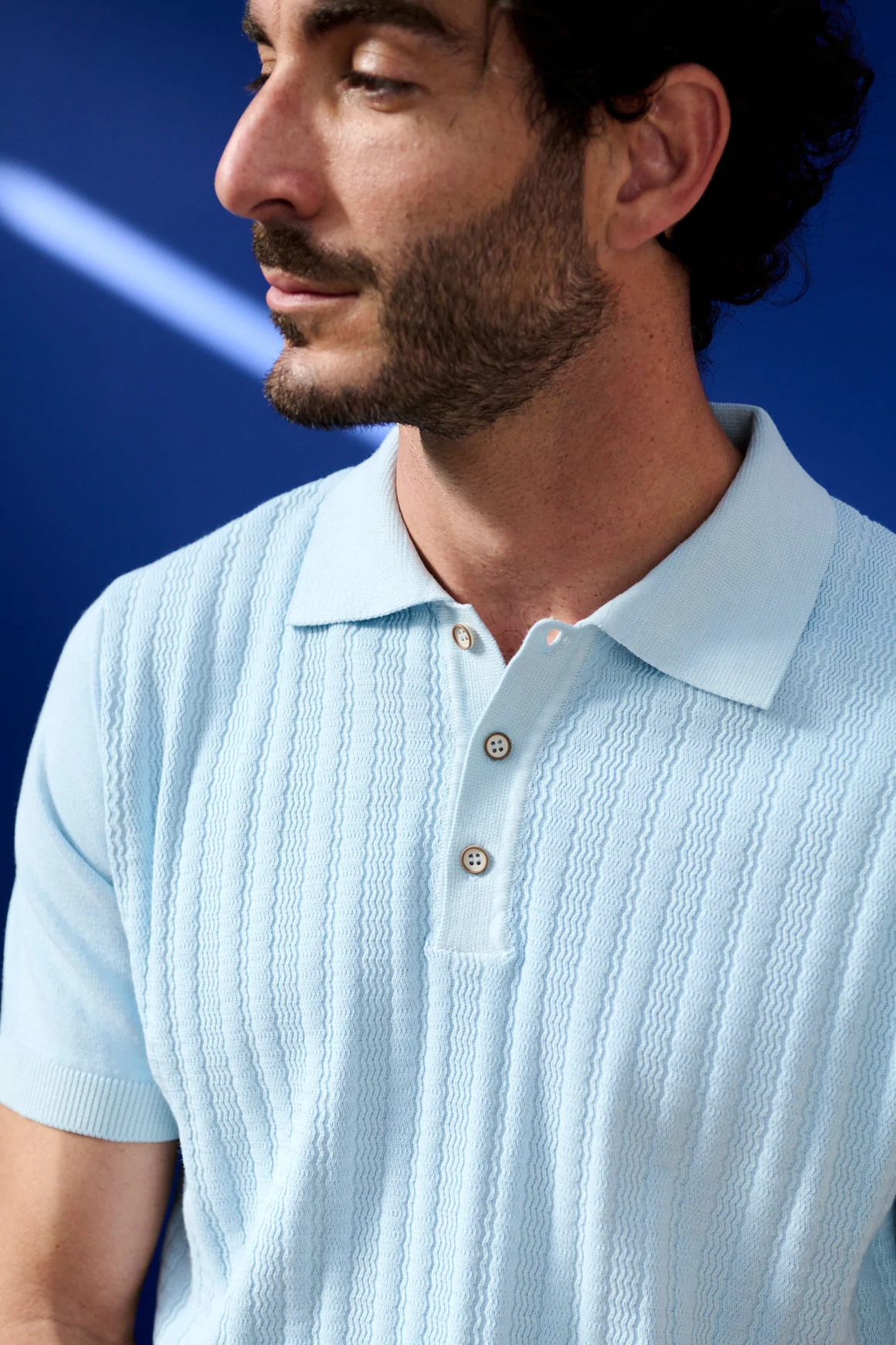 Achat Polo BOBBY Bleu Ciel