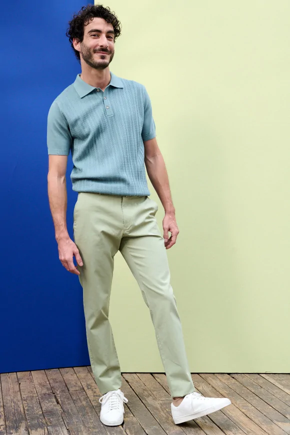 Achat Polo BOBBY Vert Amande