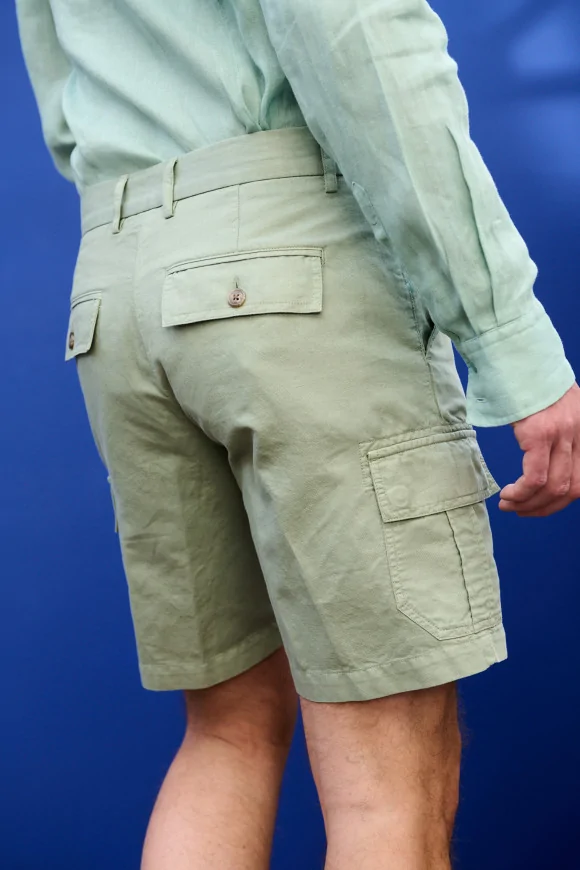 Achat Bermuda JAVA Vert Gris
