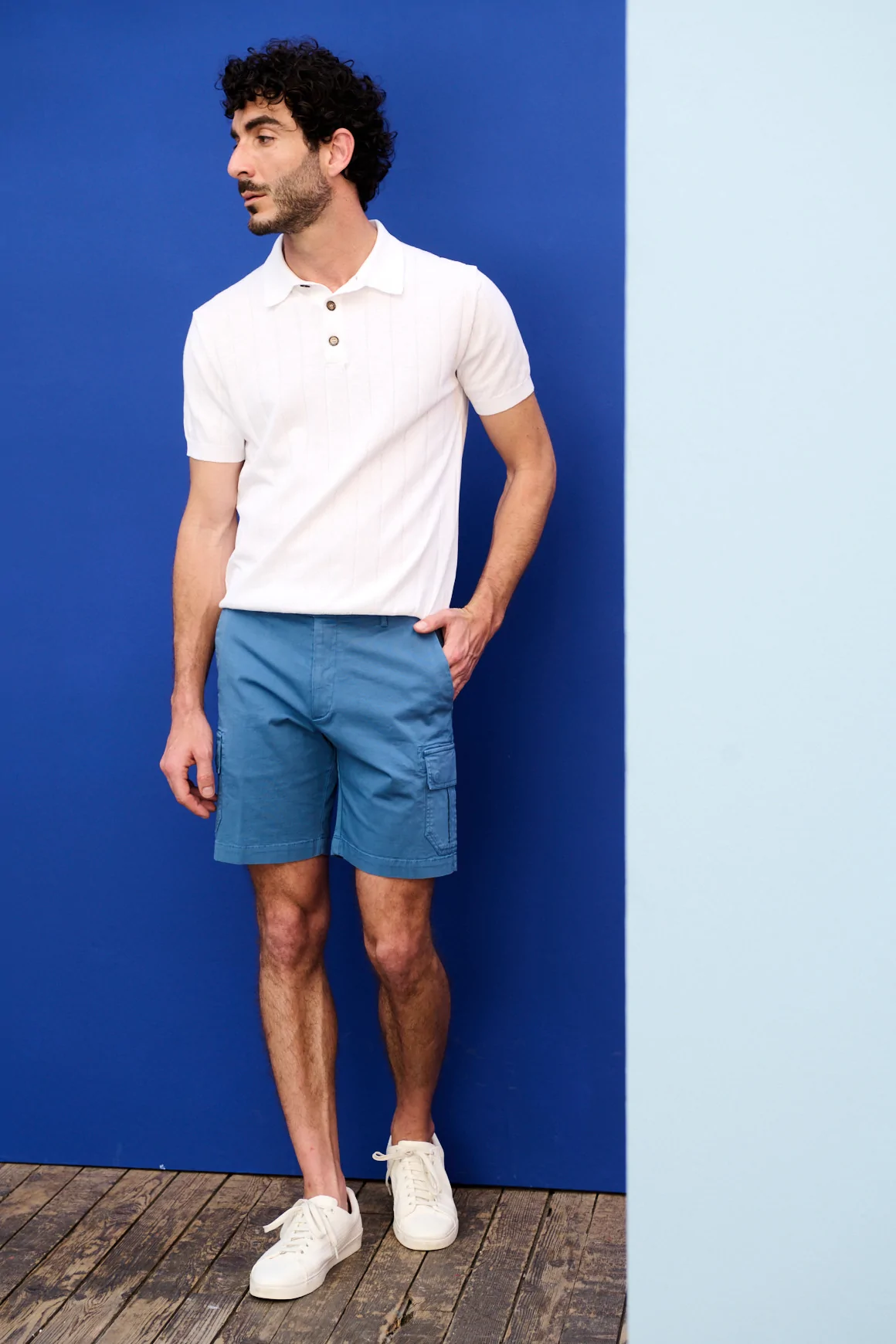 Achat Bermuda MUNICH Bleu