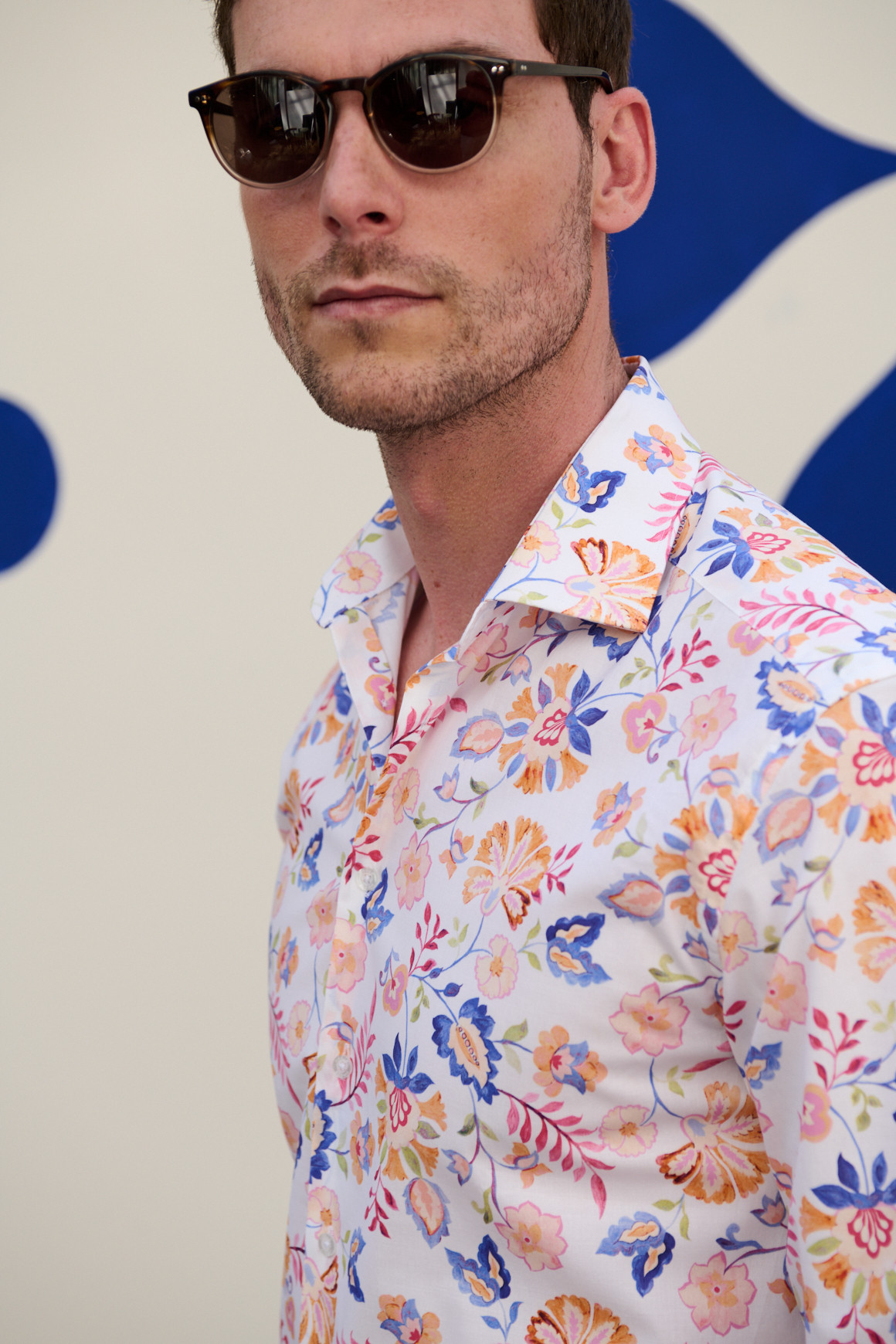 Chemise Homme NODUS Taille 41 - Occasion Très Bon état, Manches Longues, Coupe Régulière, Motif Multicouleur