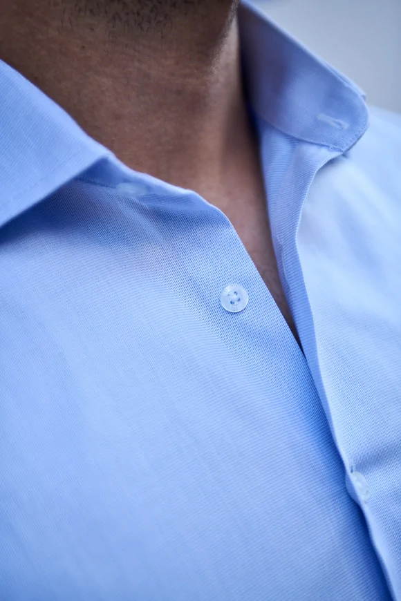 Achat Chemise Tissée bleue