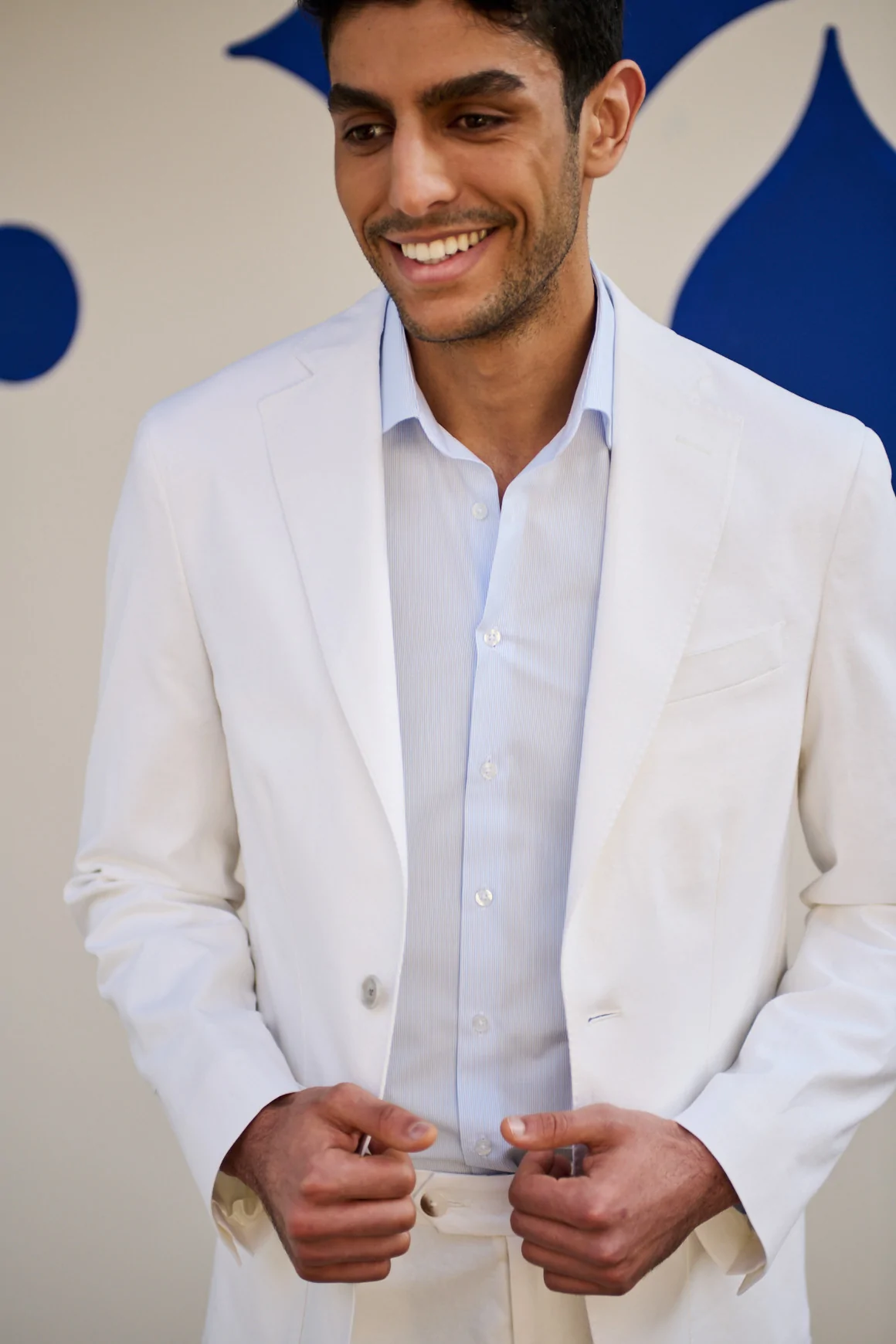 Achat Veste NIZZA LINO Blanc
