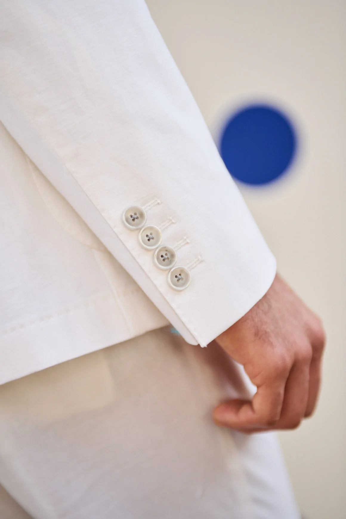 Achat Veste NIZZA LINO Blanc