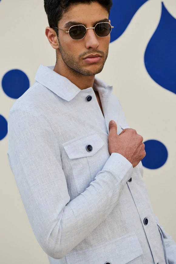 Achat Veste MONACO Ciel