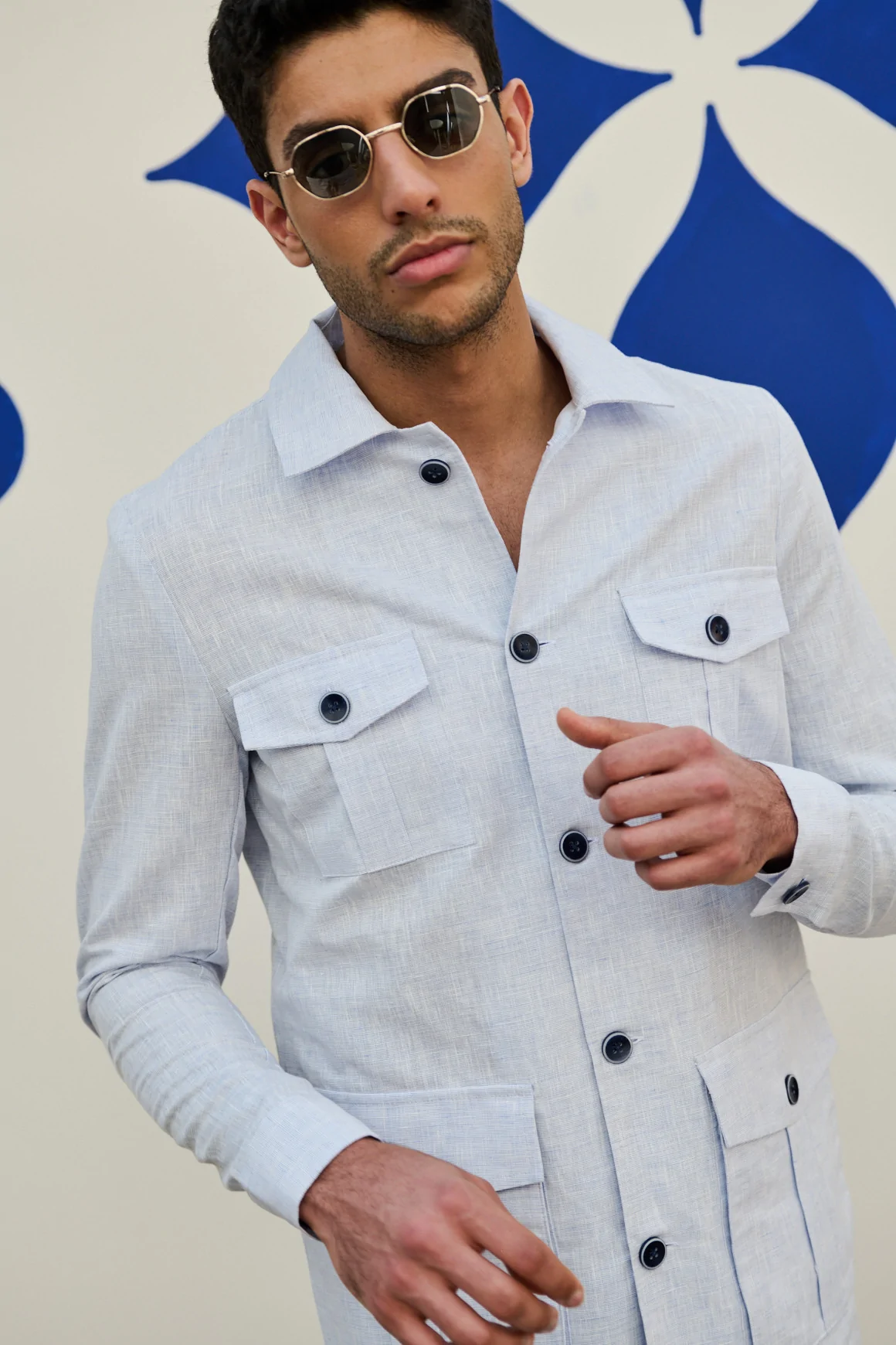 Achat Veste MONACO Ciel