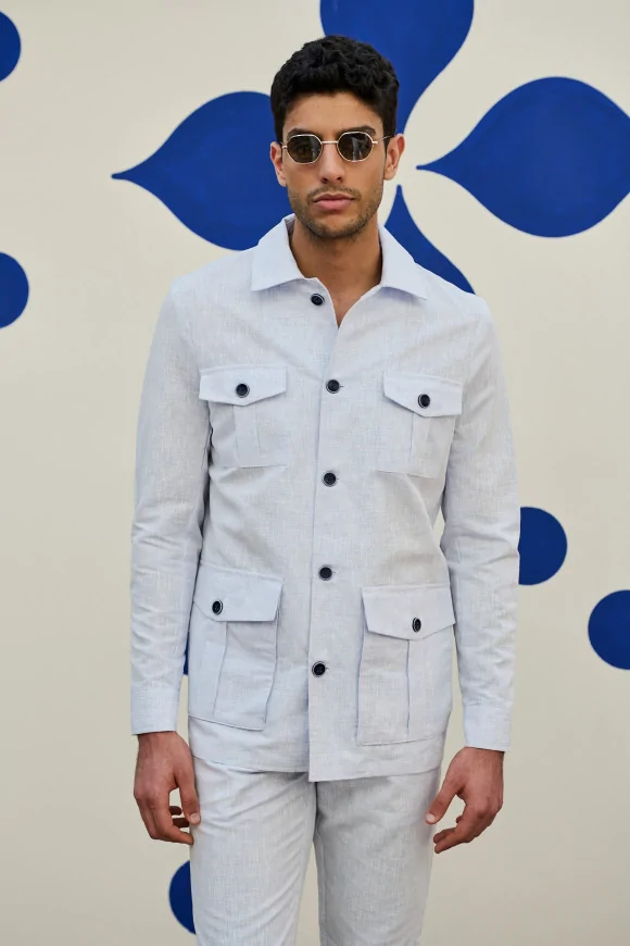 Achat Veste MONACO Ciel