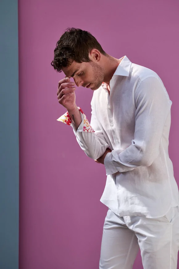 Achat Chemise RIVIERA Lin Blanc