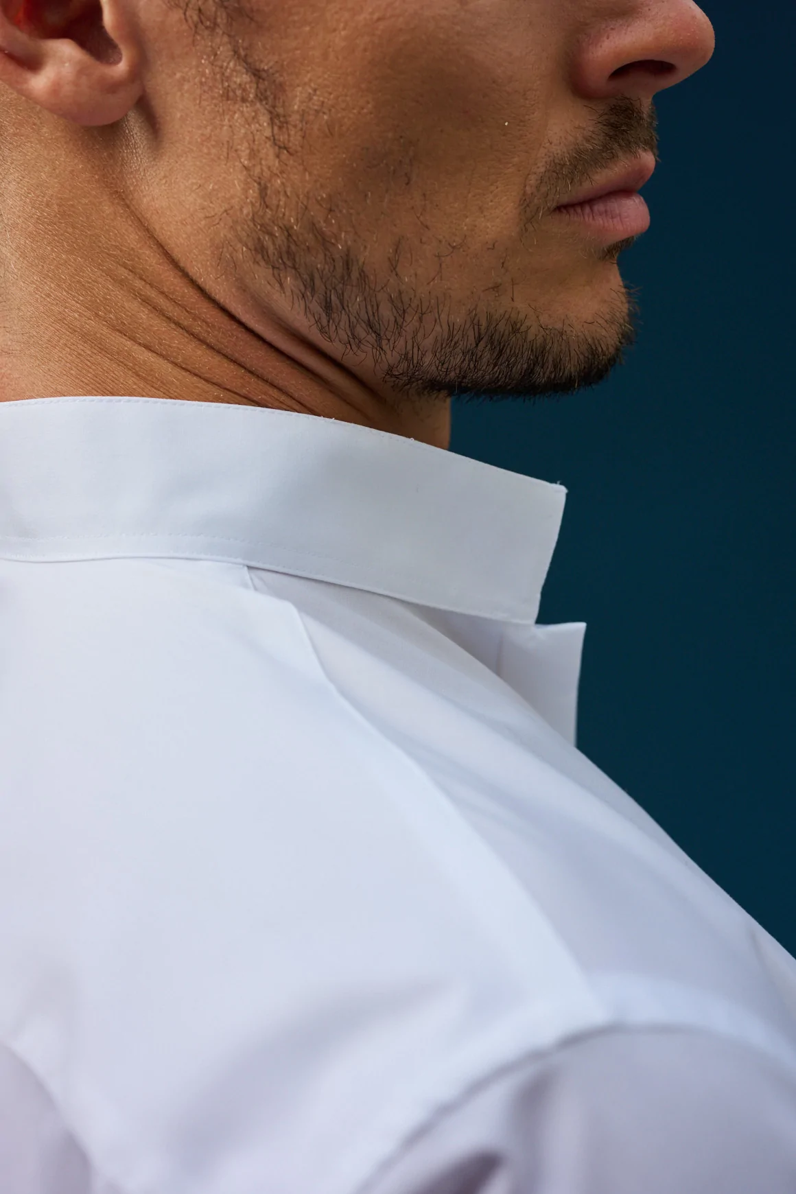 Achat Chemise blanche col officier