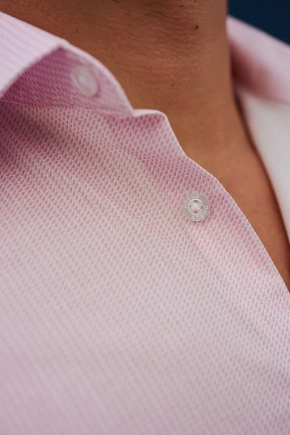 Achat Chemise Micro-motif rose