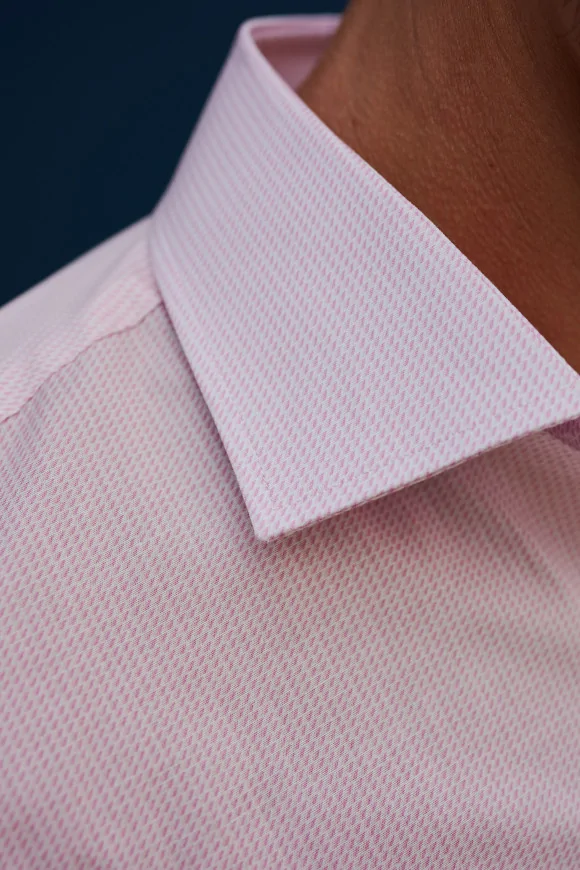 Achat Chemise Micro-motif rose