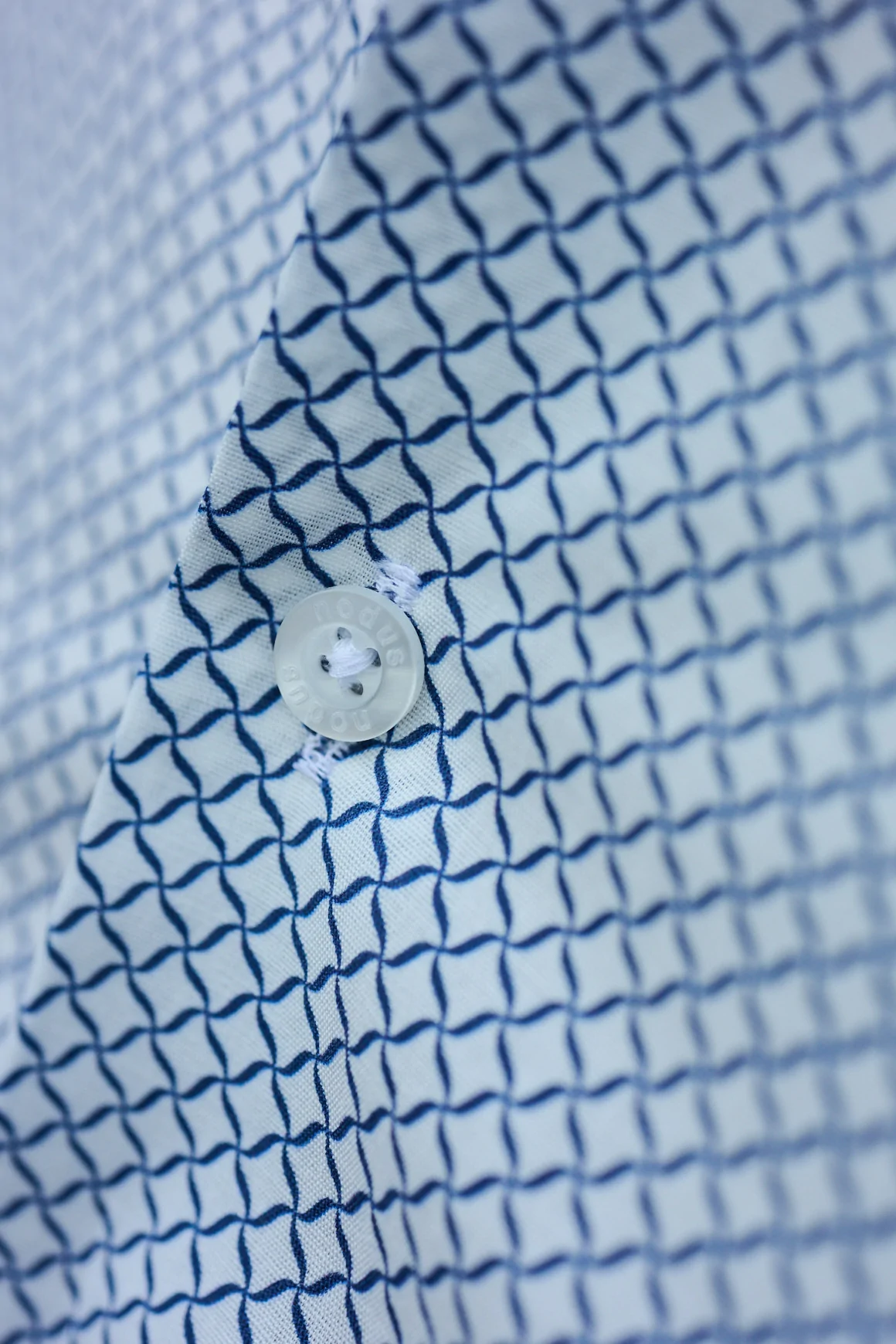 Achat Chemise micro motif bleu