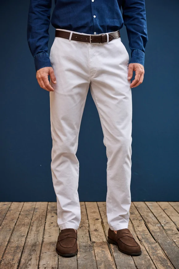 Achat Pantalon ARTHUR Blanc