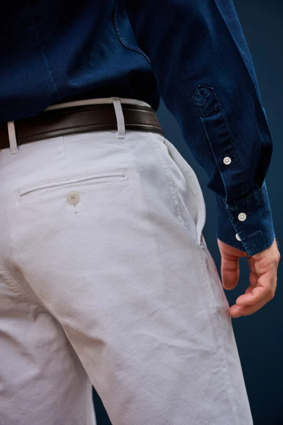 Achat Pantalon ARTHUR Blanc